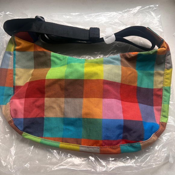 BAGGU Madras Medium Crescent. Brand New. Never used. - Picture 2 of 2